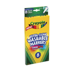 Crayola 008538 Marker Crayola Washable Fine Classic Set Of 8