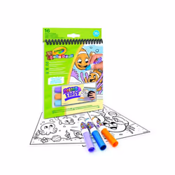 Crayola Mini Kids Reusable Coloring Page Book - Sea