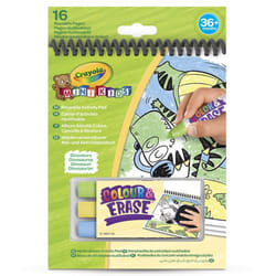 Crayola Mini Kids Reusable Coloring Page Book - Dinosaurs