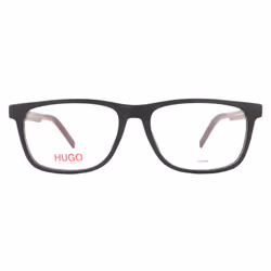 Hugo by Hugo Boss Glasses Frames HG 1005 BLX Matte Black Red Men