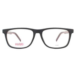 Hugo by Hugo Boss Glasses Frames HG 1005 BLX Matte Black Red Men