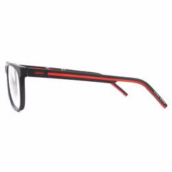 Hugo by Hugo Boss Glasses Frames HG 1005 BLX Matte Black Red Men