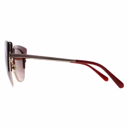 Kate Spade Sunglasses Abinaya YEP HA Gold Burgundy Gradient