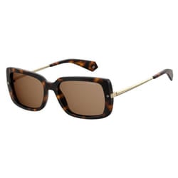 Gafas De Sol Rectangulares Pld4075s Para Hombre - brown, TU