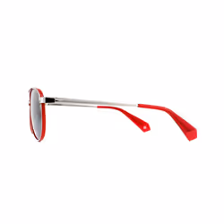 Polaroid Sunglasses PLD 6070/S/X J2B M9 Silver Red Grey Polarized