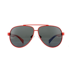 Polaroid Kids Sunglasses PLD 8034/S C9A M9 Red Grey Polarized