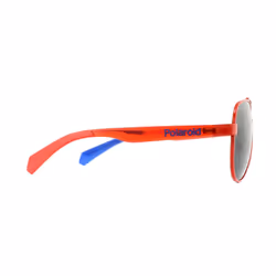 Polaroid Kids Sunglasses PLD 8034/S C9A M9 Red Grey Polarized