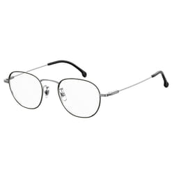 Carrera 217/G Square Prescription Eyewear Frames  Palladium Black  50m