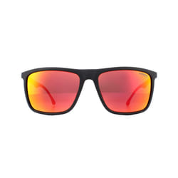 Carrera Sunglasses 8032/S 003 W3 Matte Black Red Mirror