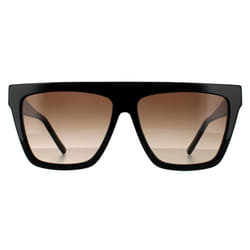 Hugo Boss Sunglasses BOSS 1153/S 807 HA Shiny Black Brown Gradient