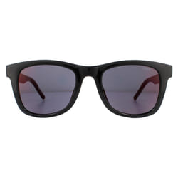 Hugo by Hugo Boss Sunglasses HG 1070/S 807 AO Shiny Black Red Mirror