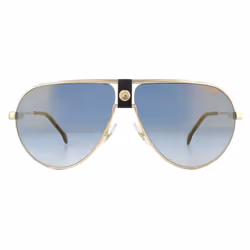 Carrera Sunglasses 1033/S 2M2 1V Black Gold Blue Gold Gradient Mirror