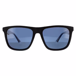 Polaroid Sunglasses PLD 2102/S/X 0VK C3 Black Transparent Blue Blue Polarized