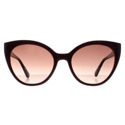 Kate Spade Sunglasses Amya LHF HA Burgundy Brown Gradient
