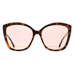 Jimmy Choo Sunglasses Nat/S 0T4 K1 Havana Pink Gold Mirror