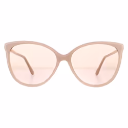 Jimmy Choo Sunglasses Lissa/S KON K1 Nude Glitter Gold Mirror