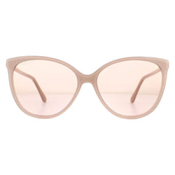Jimmy Choo Sunglasses Lissa/S KON K1 Nude Glitter Gold Mirror