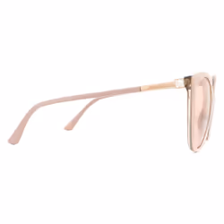 Jimmy Choo Sunglasses Lissa/S KON K1 Nude Glitter Gold Mirror