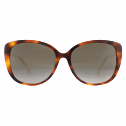 Jimmy Choo Sunglasses ALY/F/S 086 HA Havana Brown Brown Gradient