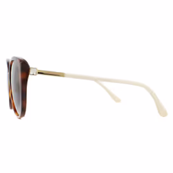 Jimmy Choo Sunglasses ALY/F/S 086 HA Havana Brown Brown Gradient