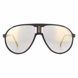 Carrera Sunglasses Champion 65 003/JO Matte Black Grey Bronze Mirrored
