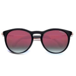 Gafas De Sol Redondas De Acetato 18s Para Hombre - black, TU