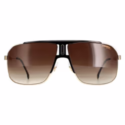Carrera Sunglasses 1043/S 2M2 HA Black Gold Brown Gradient