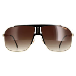 Carrera Sunglasses 1043/S 2M2 HA Black Gold Brown Gradient