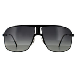 Carrera Sunglasses 1043/S/ 807 WJ Black  Grey Gradient Polarised