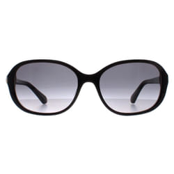 Kate Spade Sunglasses Izabella/G/S 2M2 9O Black Gold  Dark Grey Gradient