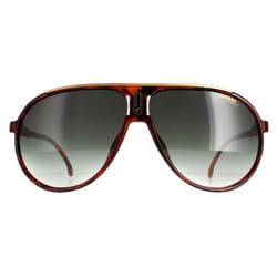 Carrera Sunglasses CHAMPION65/N 0UC 9K Red Havana Green Gradient