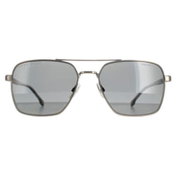 Hugo Boss Sunglasses BOSS 1045/S R81 M9 Matte Ruthenium  Grey Polarized