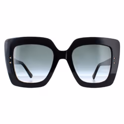 Jimmy Choo Sunglasses AURI/G/S 807 90 Black Dark Grey Gradient