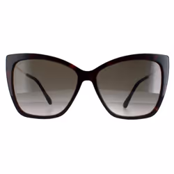Jimmy Choo Sunglasses Seba/S 086/HA Dark Havana Brown Gradient
