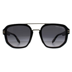 Marc Jacobs Sunglasses MARC 588/S 807 9O Black Gold Dark Grey Gradient