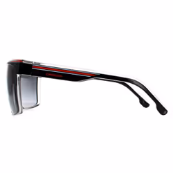 Carrera Sunglasses 22/N T4O 9O Black Crystal White Red Dark Grey Gradient