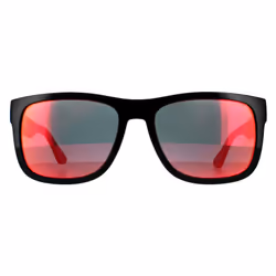 Tommy Hilfiger Sunglasses TH 1556/S 807 UZ Black Red Mirror