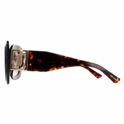 Jimmy Choo Sunglasses GAYA/S 086 HA Havana and Gold Brown Gradient