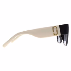 Marc Jacobs Sunglasses MARC 646/S 80S 9O Black White Dark Grey Gradient