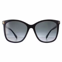 Marc Jacobs Sunglasses MJ 1106/S 807 9O Shiny Black Dark Grey Gradient