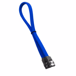 Cablemod CM-CAB-SATA-N60KB-R, 0.6 m, SATA III, Female/Female, Blue, Straight, Straight