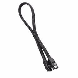 Cablemod CM-CAB-SATA-N60KK-R, 0.6 m, SATA III, Female/Female, Black, Straight, Straight