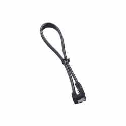 Cablemod CM-CAB-RSAT-N30KC-R, 0.3 m, SATA III, Female/Female, Carbon, Straight, Right