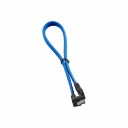 Cablemod CM-CAB-RSAT-N30KLB-R, 0.3 m, SATA III, Female/Female, Blue, Straight, Right