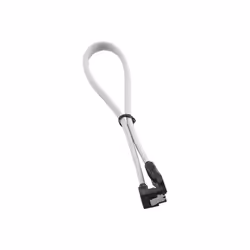 Cablemod CM-CAB-RSAT-N30KW-R, 0.3 m, SATA III, Female/Female, White, Straight, Right