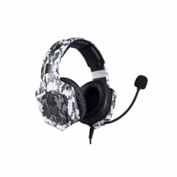 ONIKUMA K8 Gaming Headset Wired Headset On-Ear White Camouflage
