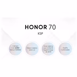Smartphone Honor 70 Double SIM 12/256 GB - White