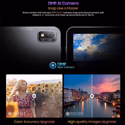 Blackview Tab16 10.95 inch Android Big Screen Tablet 8G + 256G Blue