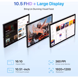 UMIDIGI A13 Tab (16+128GB) Android Gaming Tablet 10.5 inch  4GLTE Grey