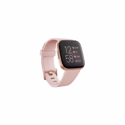 Smartwatch Fitbit Versa 2 dial gold 40mm strap rubber sports GPS watch